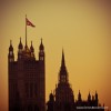 Houses of Parliament at Sunset
